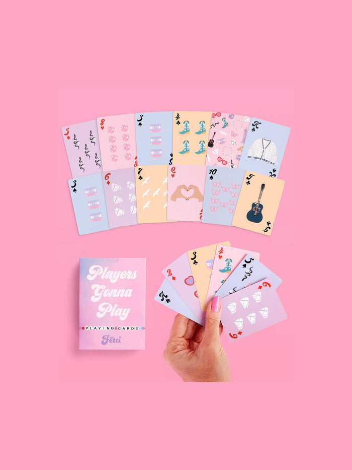 Players Gonna Play Card - playing cards, Era's Tour, Swiftie
