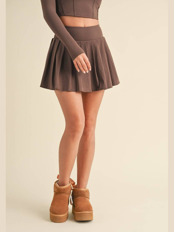 Pleated Tennis Mini Skort