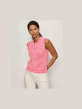 Pointelle Shell - Bloom Pink