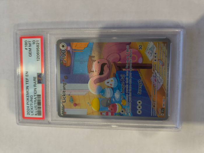 Pokemon: PSA 10 Illustration Rare Lickitung