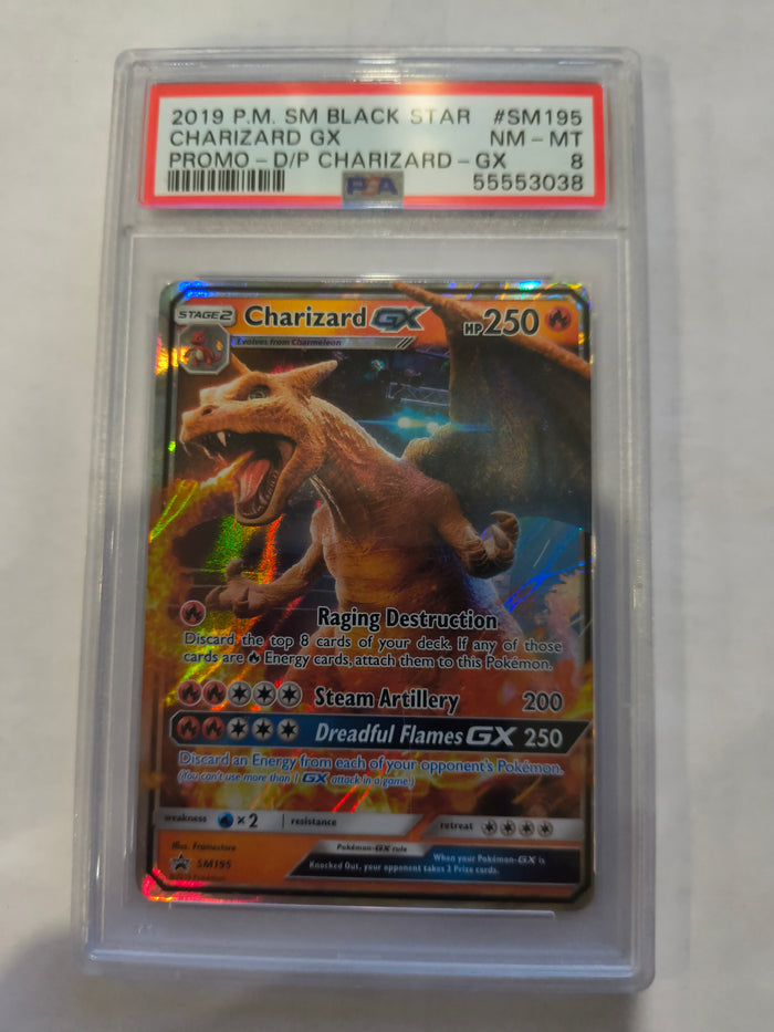Pokemon: PSA 8 Promo Charizard GX