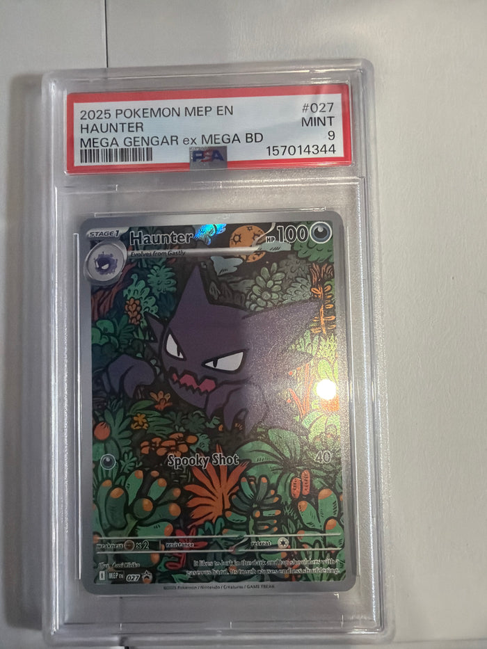 Pokemon PSA 9 Haunter MEP 027