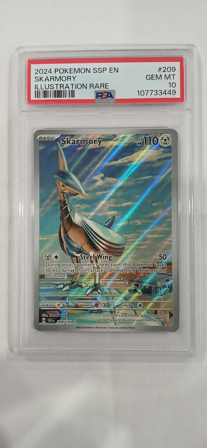 Pokemon: Skarmory Illustration Rare PSA 10
