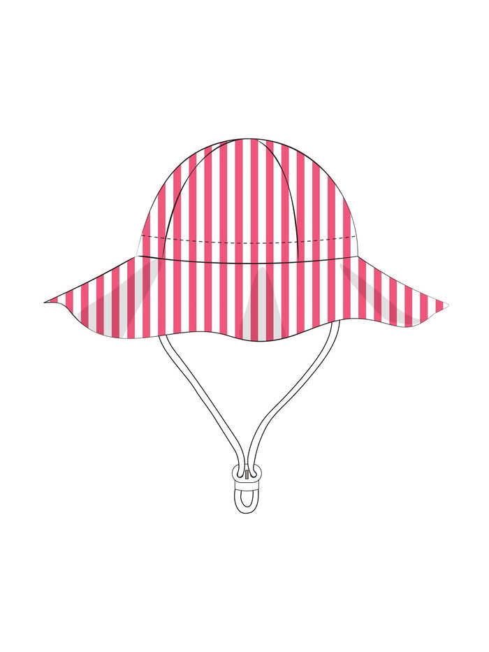 Poolside Swim Hat - True Red