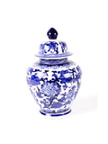 Porcelain Chinoiserie Ginger Jar - Large