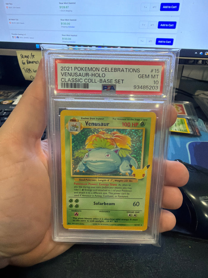 PSA 10 Venusaur - Celebrations Classic Collection