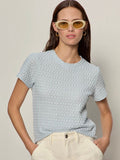 Pucker Up Perfect Tee - Blue Aura