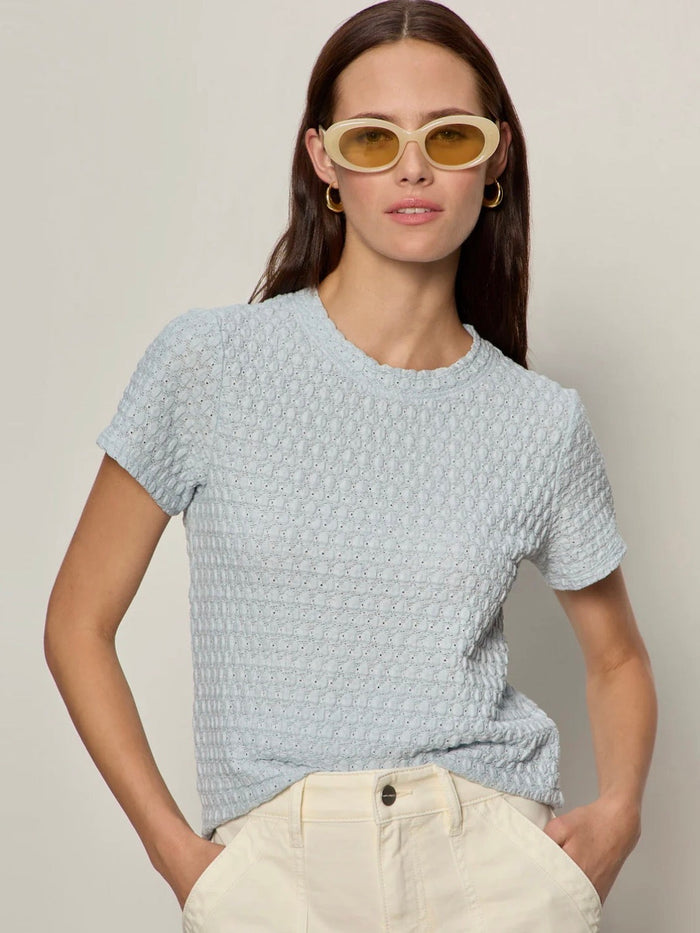 Pucker Up Perfect Tee - Blue Aura