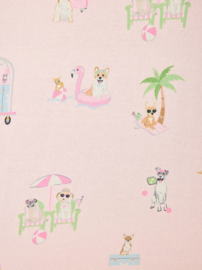 Pupcation Palms Sunnies & Sunshine PJ Shorts