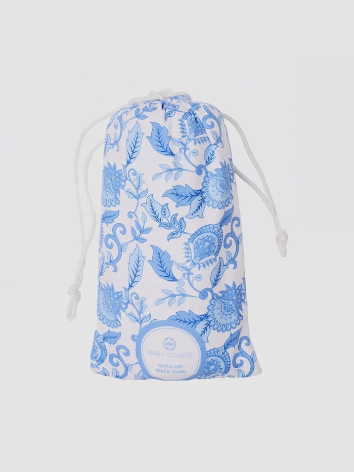 Quick Dry Beach Towel Porcelain Vines