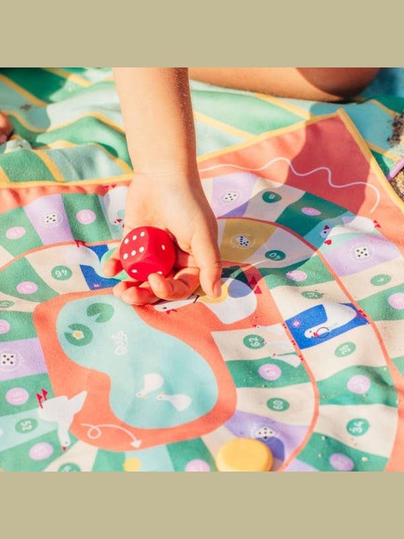 Quut Travel Games - Snakes & Ladders/Goose