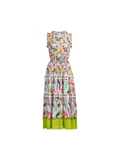 Rachel Print Dress - Ivory