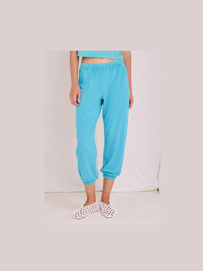 Ravi Jogger Elastic Pant - Teal
