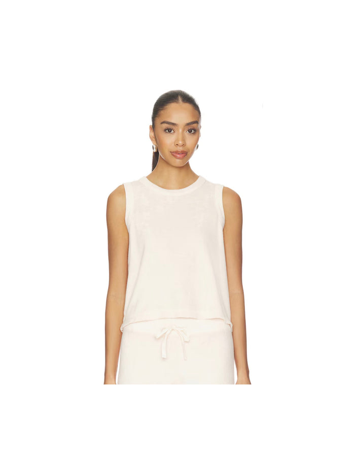 Raw Edge Muscle Tee - Angel Wing