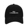 REAL & MAKEBELIEVE HAT BLACK