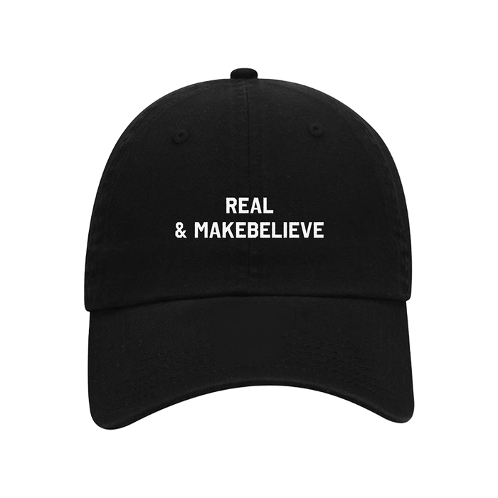 REAL & MAKEBELIEVE HAT BLACK