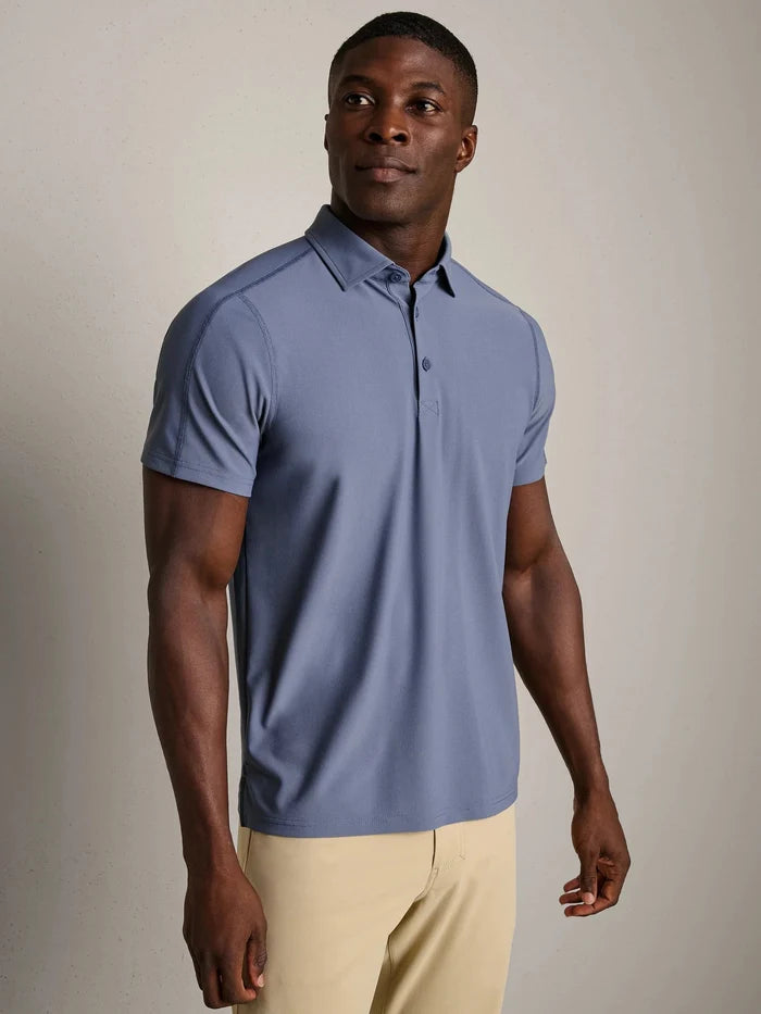 Regatta Pique Polo - Shale Blue