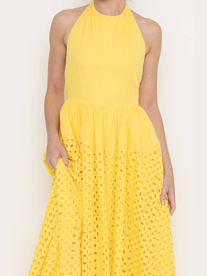Resort Halter Maxi Dress