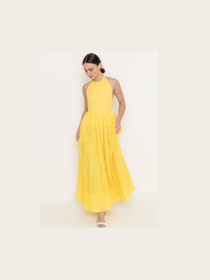 Resort Halter Maxi Dress