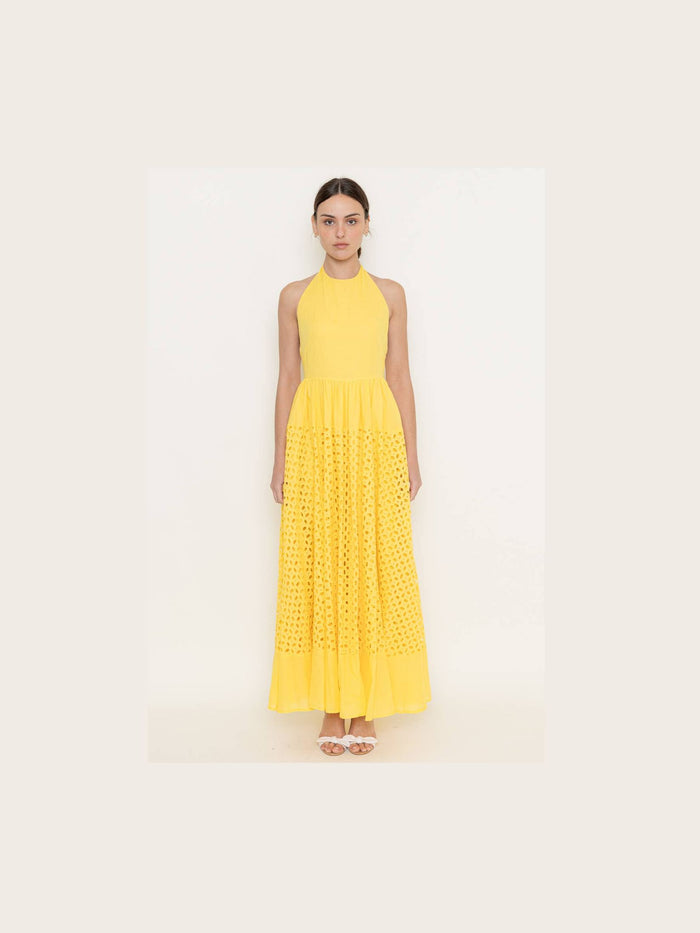 Resort Halter Maxi Dress