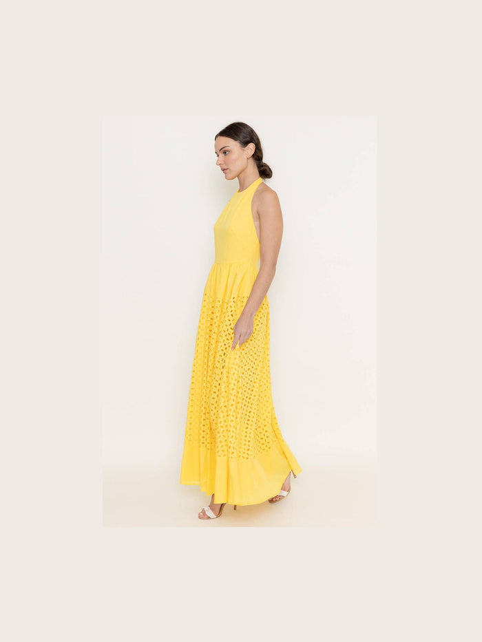 Resort Halter Maxi Dress