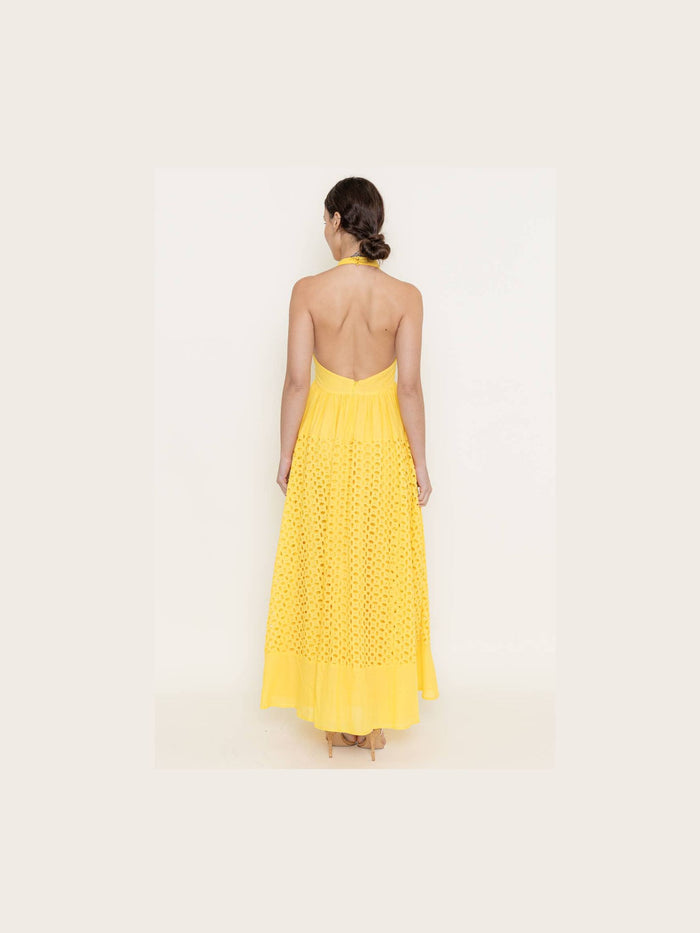 Resort Halter Maxi Dress