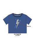 Rhinestone Lightning Bolt T-shirt - TWEEN GIRLS