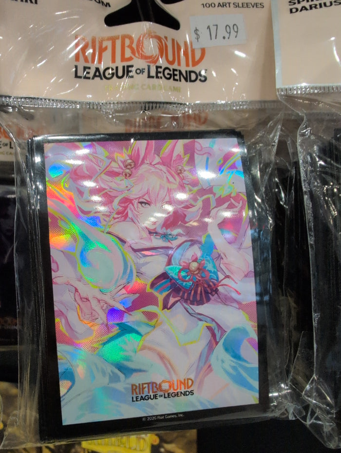 Riftbound Standard Size Sleeves Ahri 100ct
