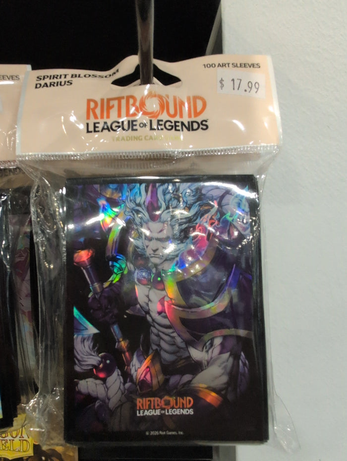 Riftbound Standard Size Sleeves Darius 100ct
