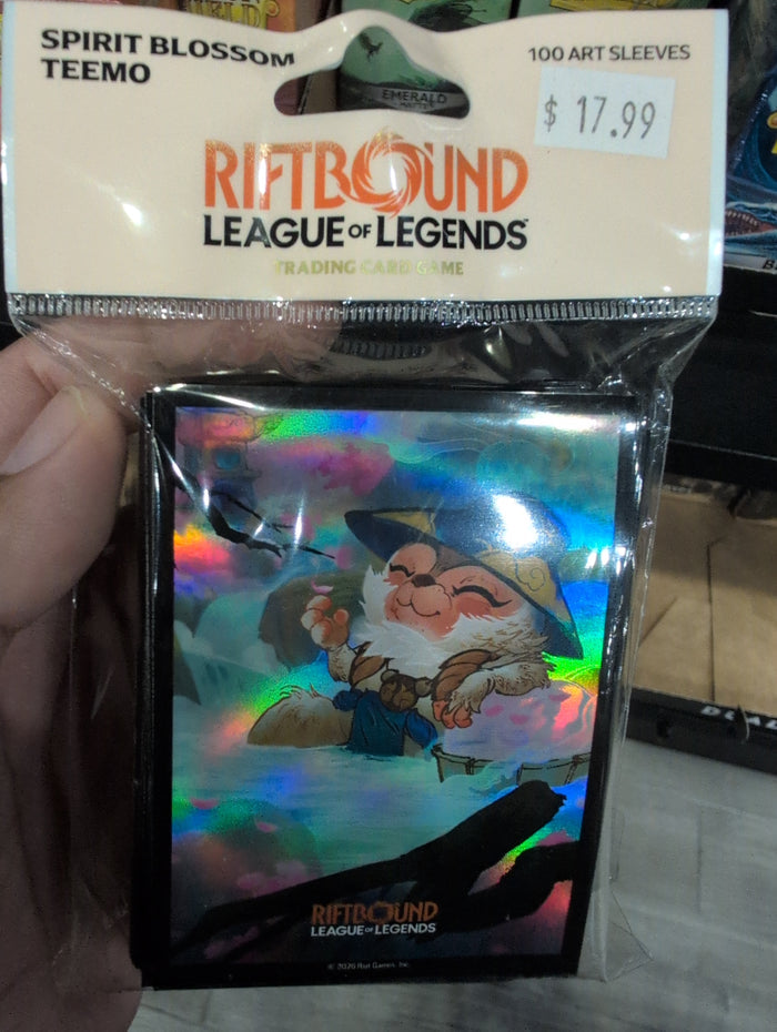 Riftbound Standard Size Sleeves teemo 100ct