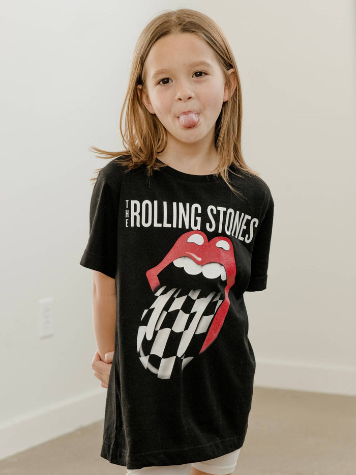 Rolling Stones Zip Code Night Black Graphic Tee