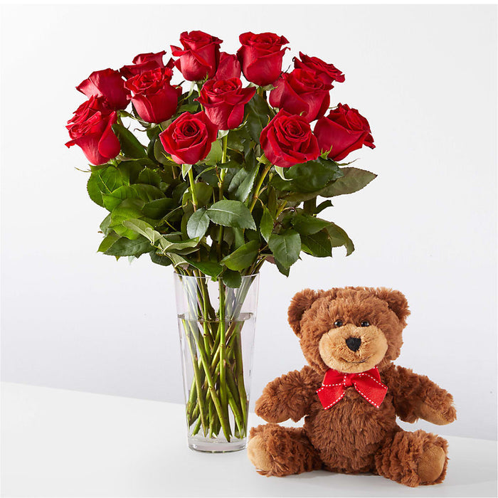 Romantic Long Stem Red Rose Bouquet Bundles – BUEHLER'S FLORAL, Wooster OH