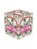 Rose Medallion Tissue Box Cover