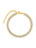 Rosie Double Tennis Chain Bracelet