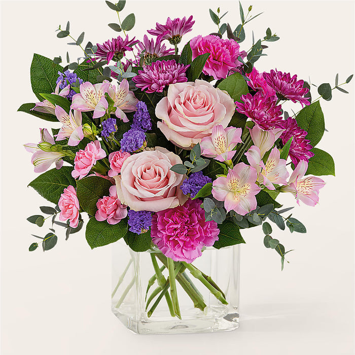 Rosy Radiance Bouquet – BUEHLER'S FLORAL, Wooster OH