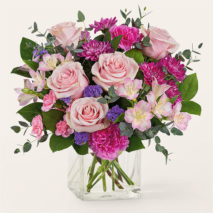 Rosy Radiance Bouquet – BUEHLER'S FLORAL, Wooster OH