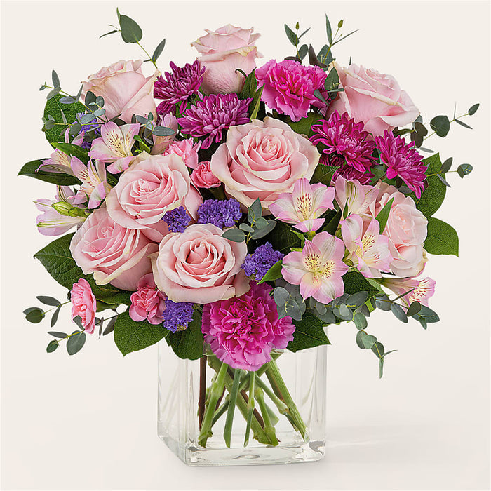 Rosy Radiance Bouquet – BUEHLER'S FLORAL, Wooster OH