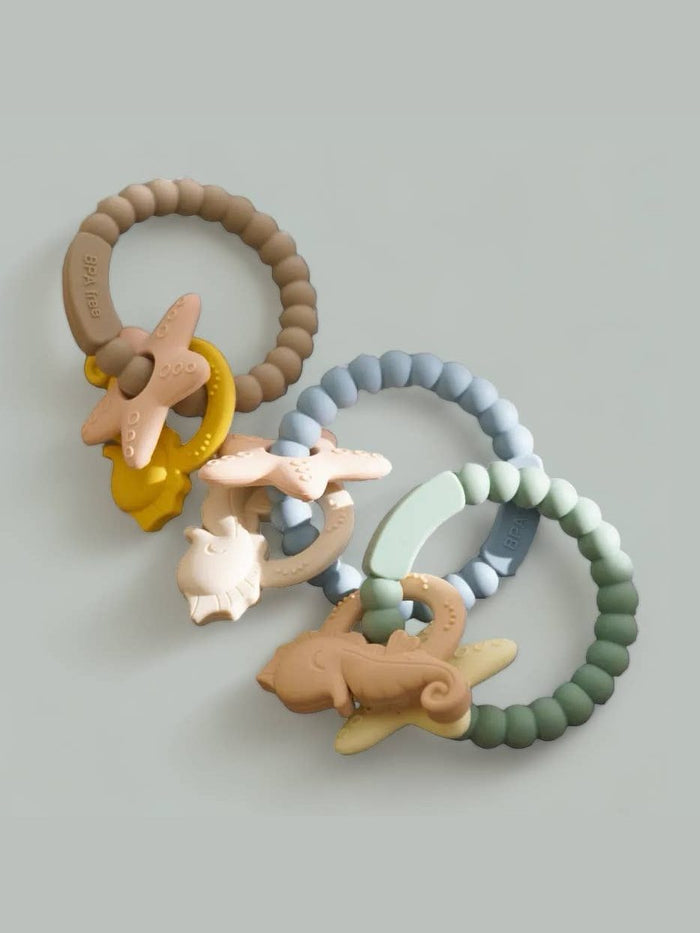 Seahorse Teething Ring - All Silicone