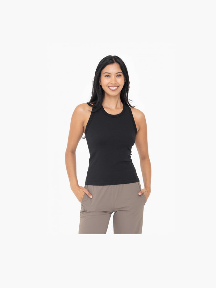 Seamless Ribbed Racerback Tank