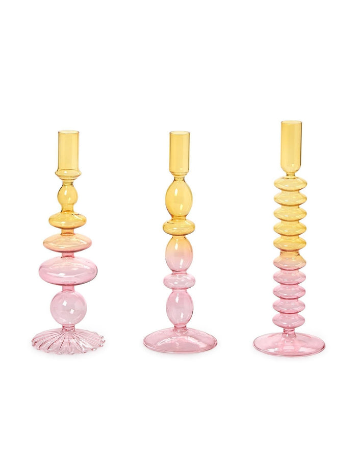 Set of 3 Candlestick Holders