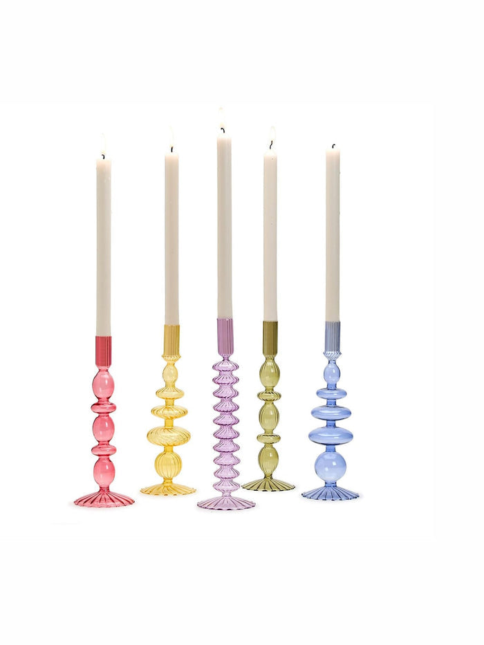 Set of 5 Candlestick Holders