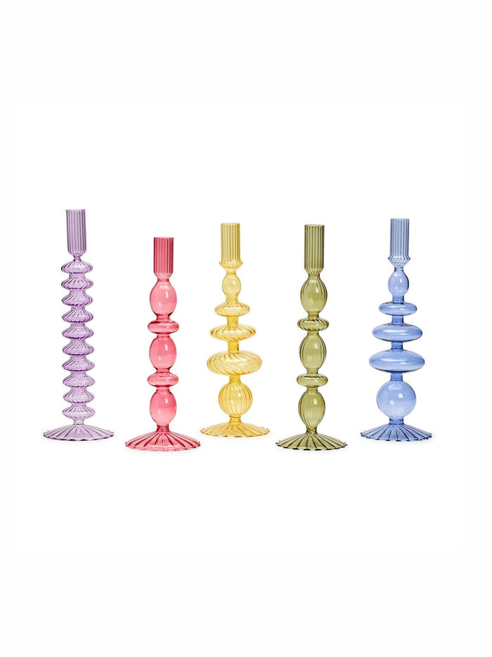 Set of 5 Candlestick Holders