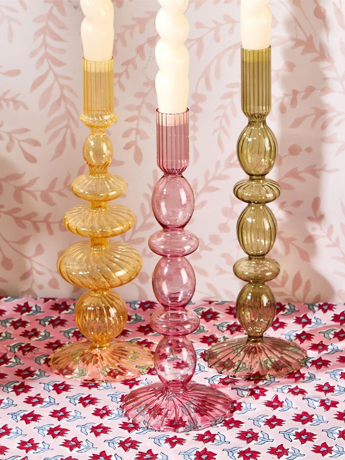 Set of 5 Candlestick Holders