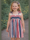 Shirred Strappy Dress