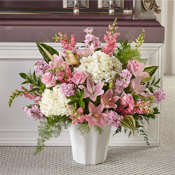 Simply Serene Floor Basket – BUEHLER'S FLORAL, Wooster OH