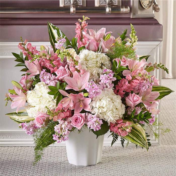 Simply Serene Floor Basket – BUEHLER'S FLORAL, Wooster OH