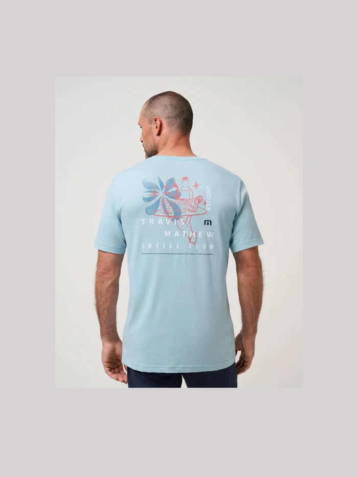 Social Call Tee - Forget Me Not