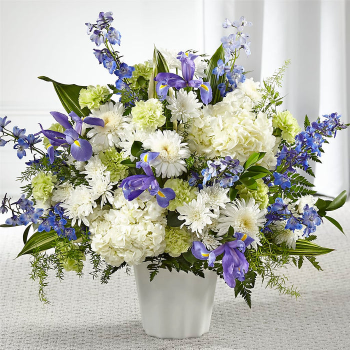 Soft Serenity Floor Basket – BUEHLER'S FLORAL, Wooster OH
