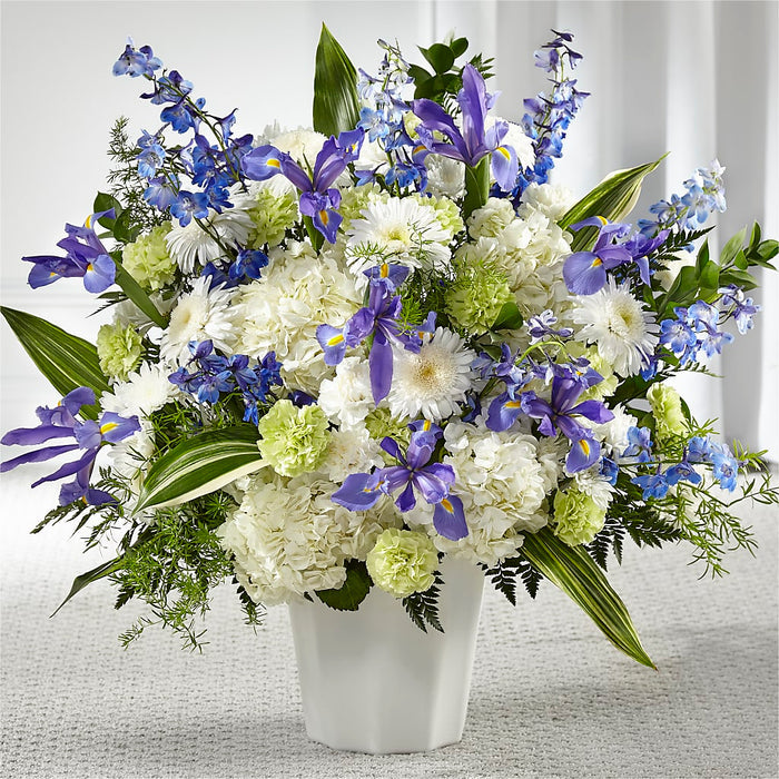 Soft Serenity Floor Basket – BUEHLER'S FLORAL, Wooster OH