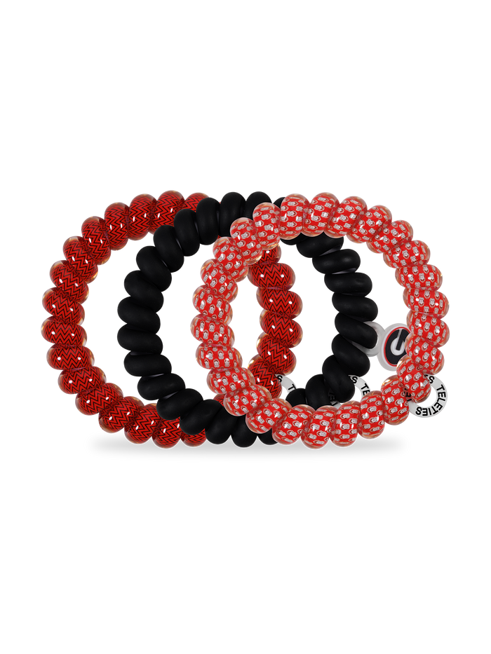 Spiral Hair Coils | Large | Go Dawgs! Hair Ties